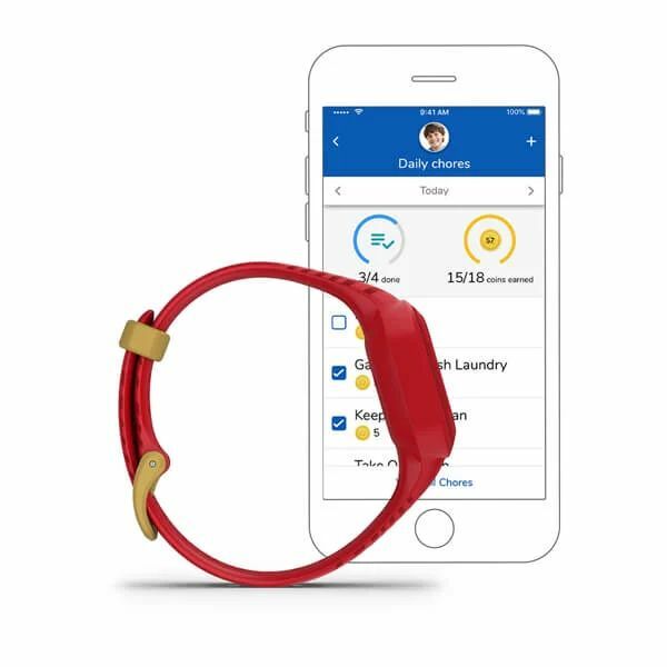 Garmin vivofit® jr.3 Marvel Iron Man