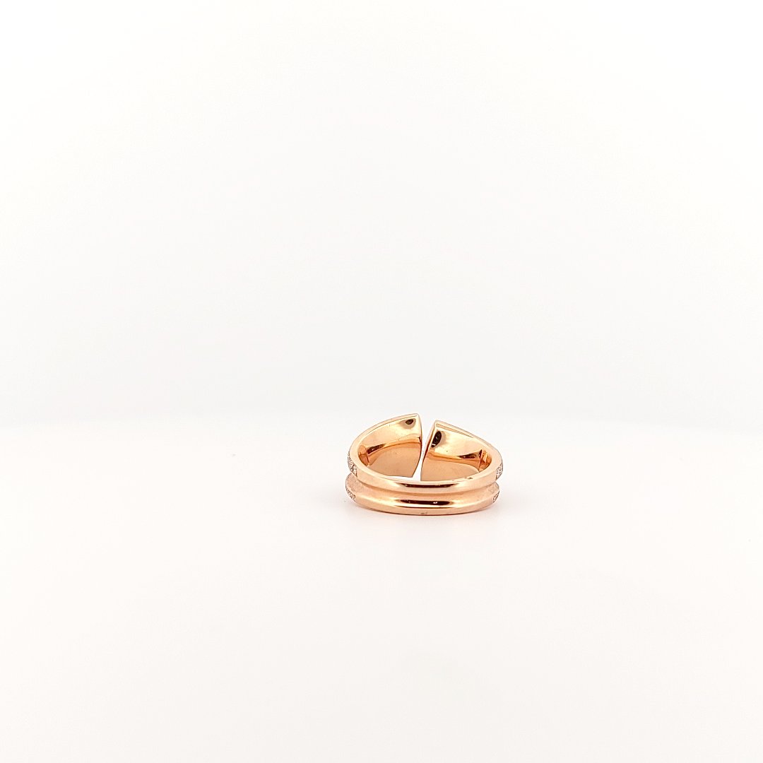 Damenring Roségold mit Brillanten - Mazenauer Uhren Schmuck