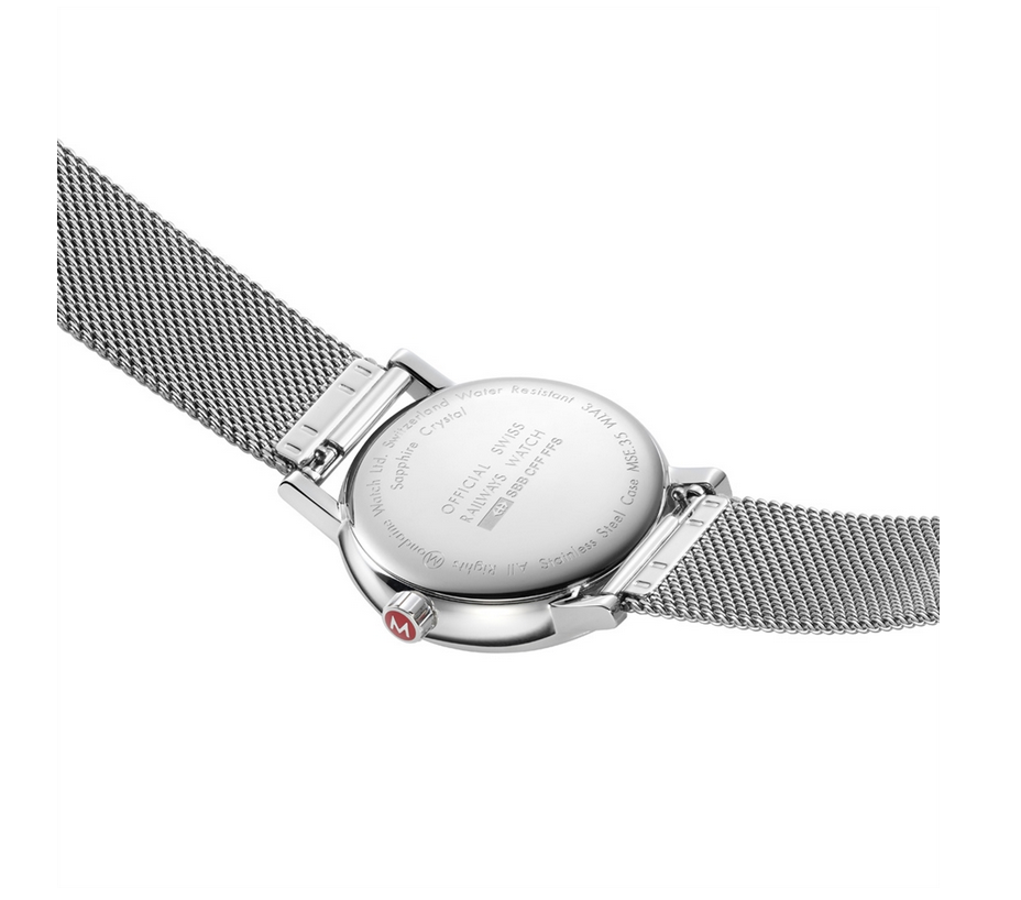 Mondaine SBB evo2 Wild Rose Ø35 - Mazenauer Uhren Schmuck