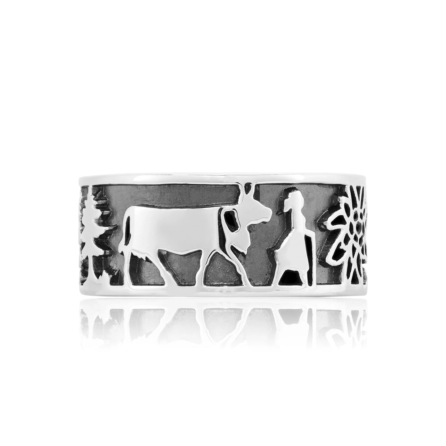 Ring Swiss Edelweiss - Mazenauer Uhren Schmuck