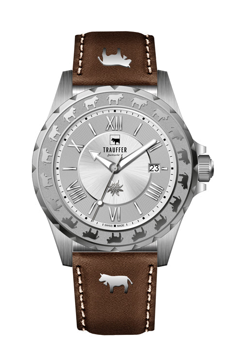 Trauffer Herrenuhr - Mazenauer Uhren Schmuck
